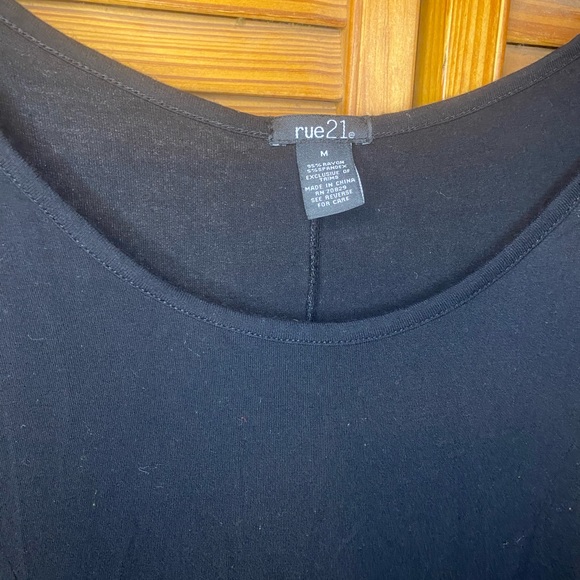 Black Skater Dress - Picture 3 of 4